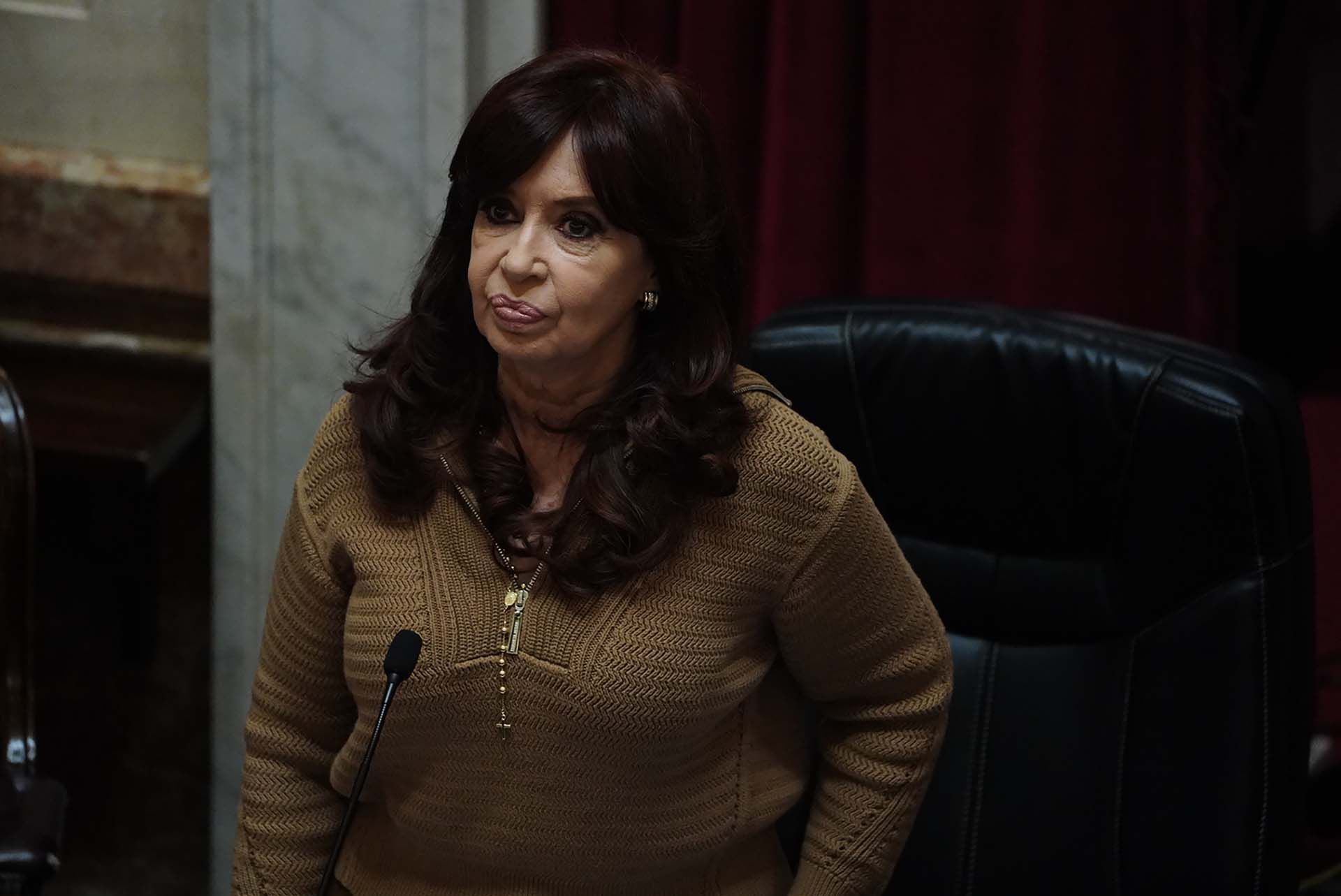 Sesion senado cristina kirchner