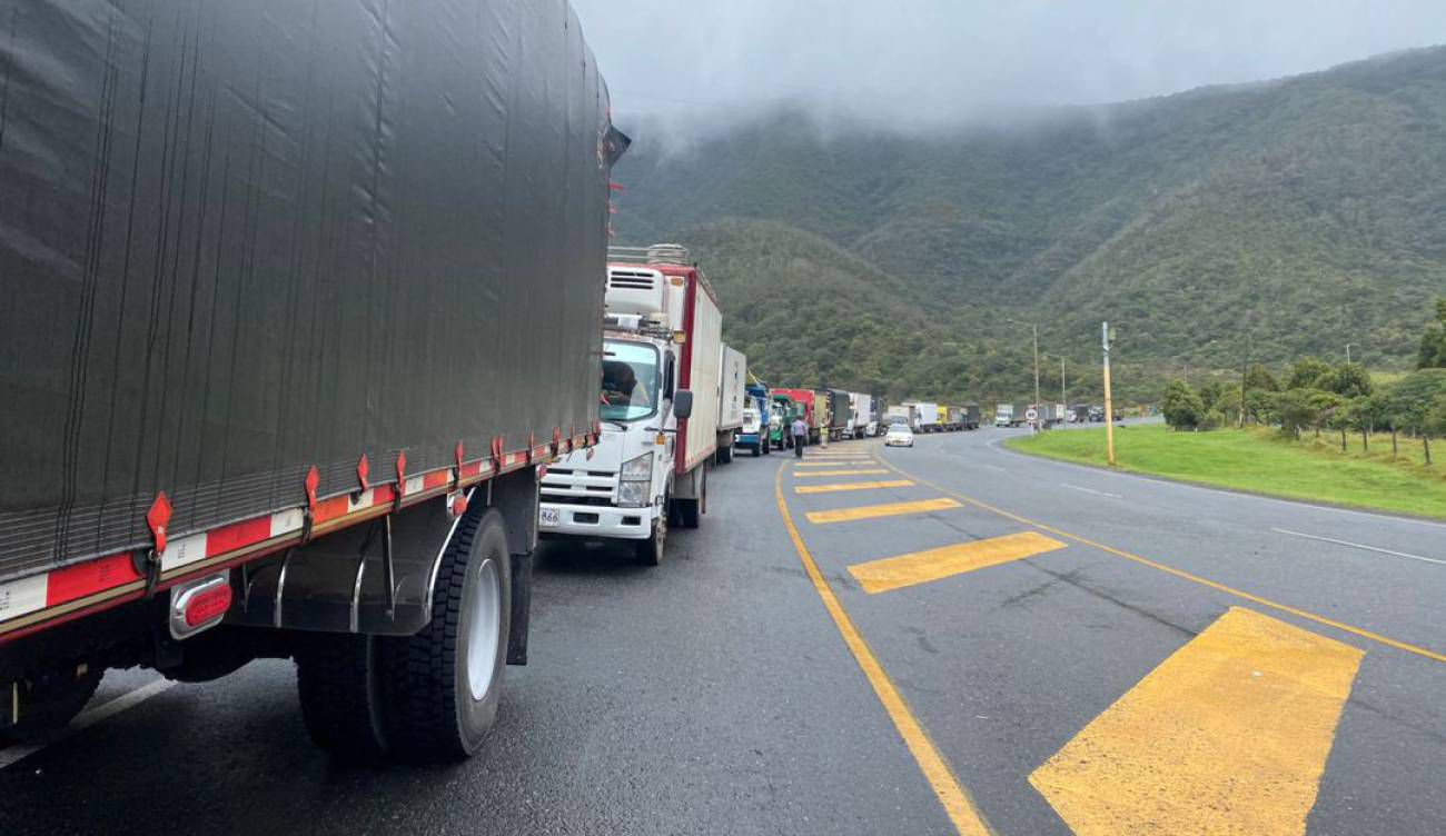 Vía Panamericana de Nariño.