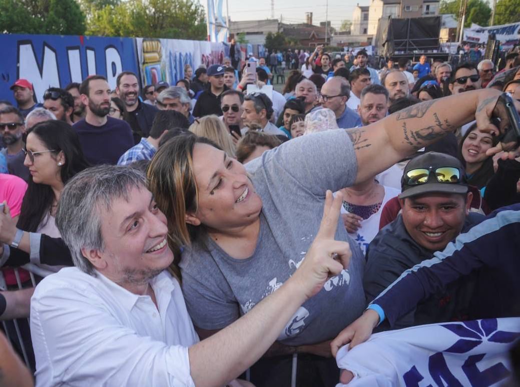 Máximo Kirchner acto en Morón
