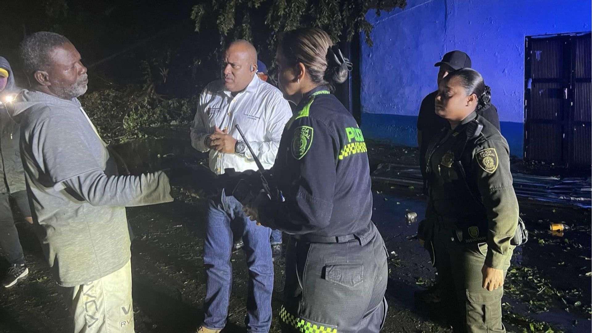 Primeras imágenes tras el paso del huracán Julia en la isla de San Andrés. Foto: Gobernación del Archipiélago de San Andrés y Providencia