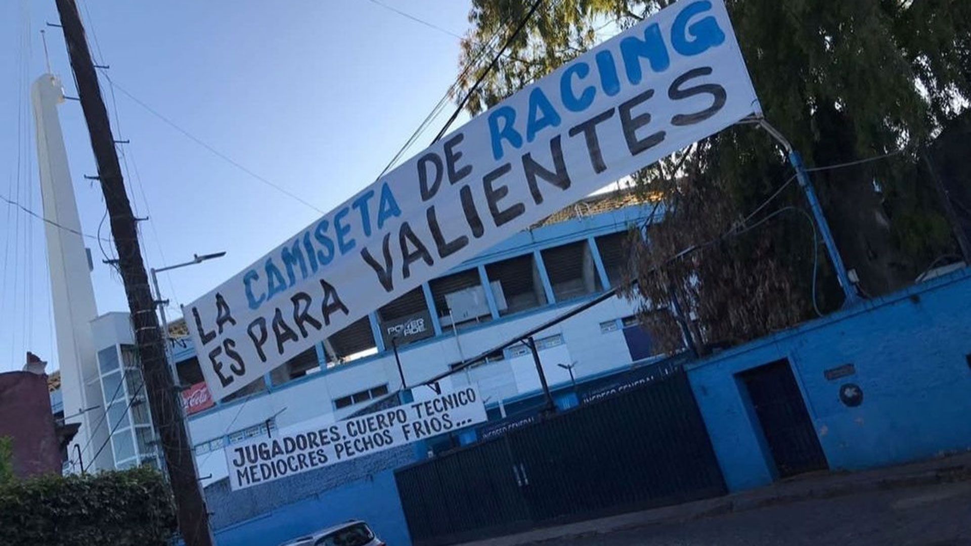 pasacalles en Racing