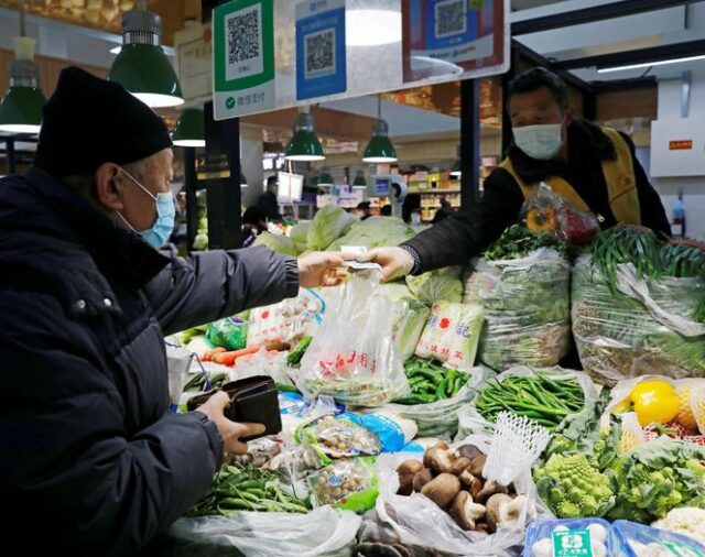 Los precios al consumo en China suben a mayor ritmo desde abril de 2020