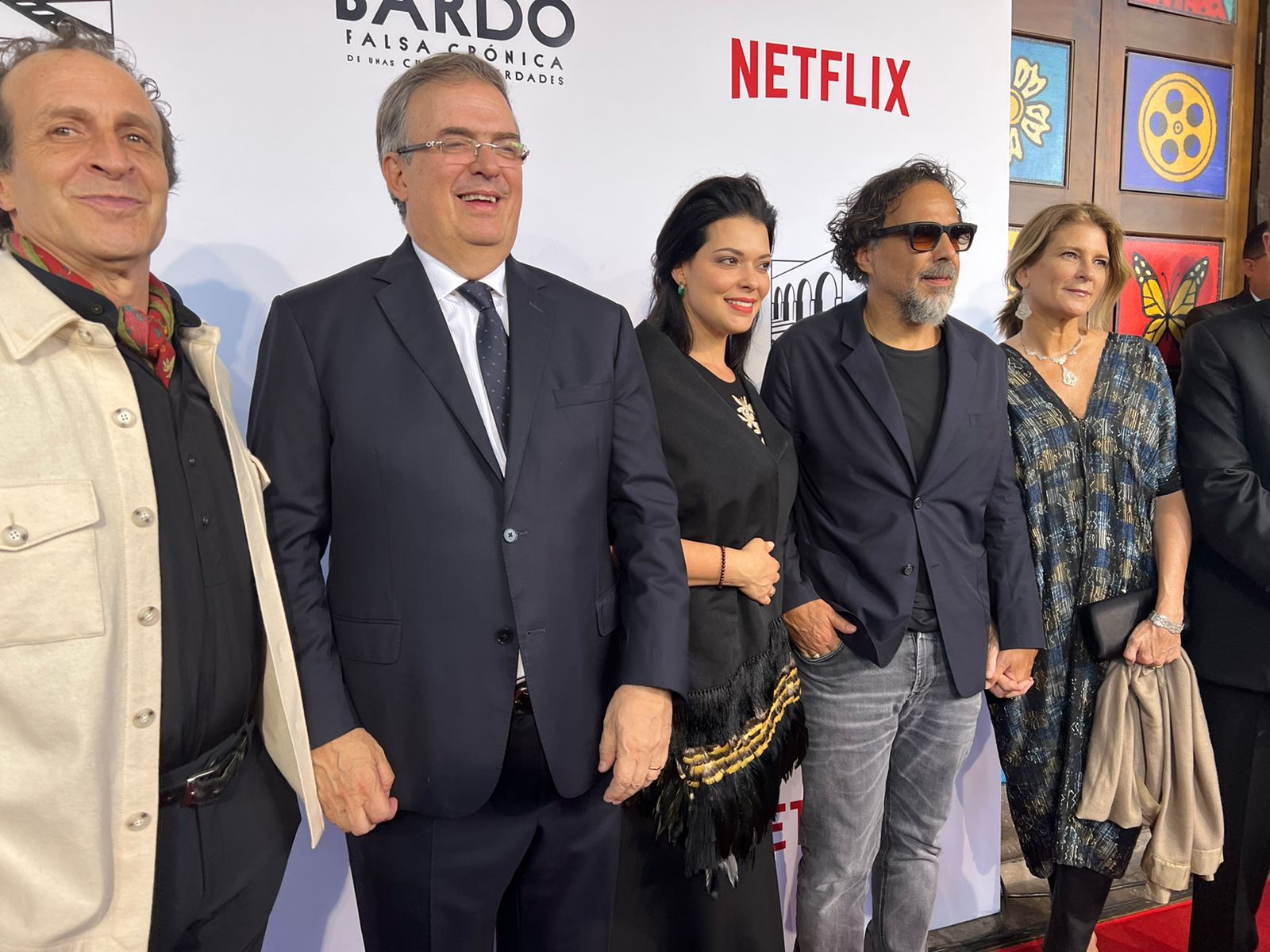 Alejandro González Iñárritu y Marcelo Ebrard Bardo FICM