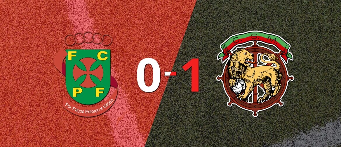 Paços de Ferreira cayó en casa frente a Marítimo 1-0