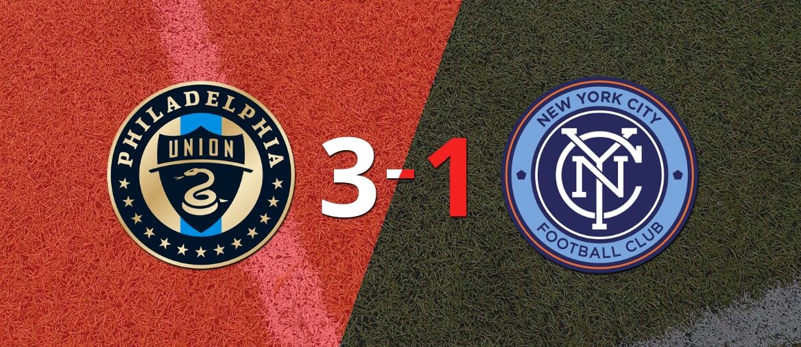 Philadelphia Union ganó ante New York City FC y clasifica a Final