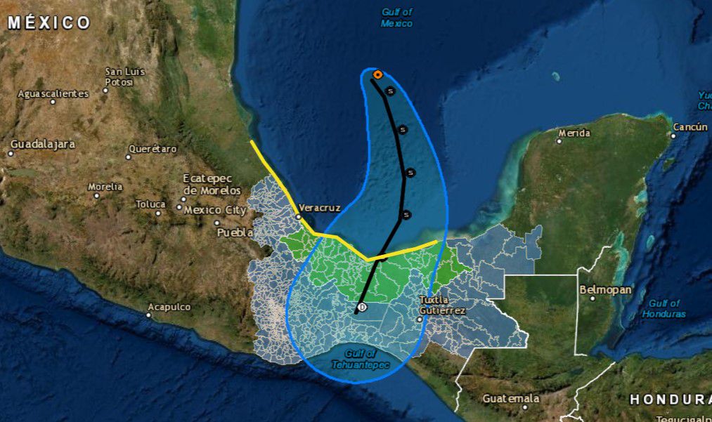 Sistema de Alerta Temprana para Ciclones Tropicales del SINAPROC. Foto Gobierno de México