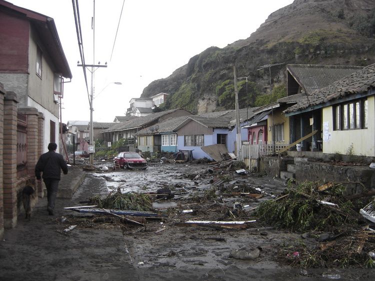 El sismo fuerte más reciente de Chile