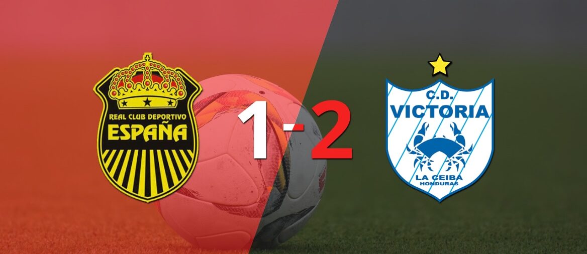 CD Victoria clasificó al vencer 2 a Real España