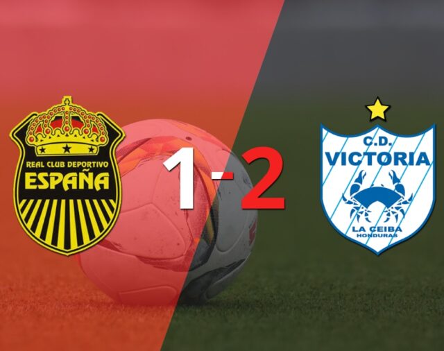 CD Victoria clasificó al vencer 2 a Real España