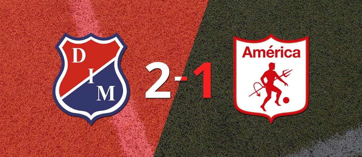 Con la mínima diferencia, Independiente Medellín venció a América de Cali por 2 a 1