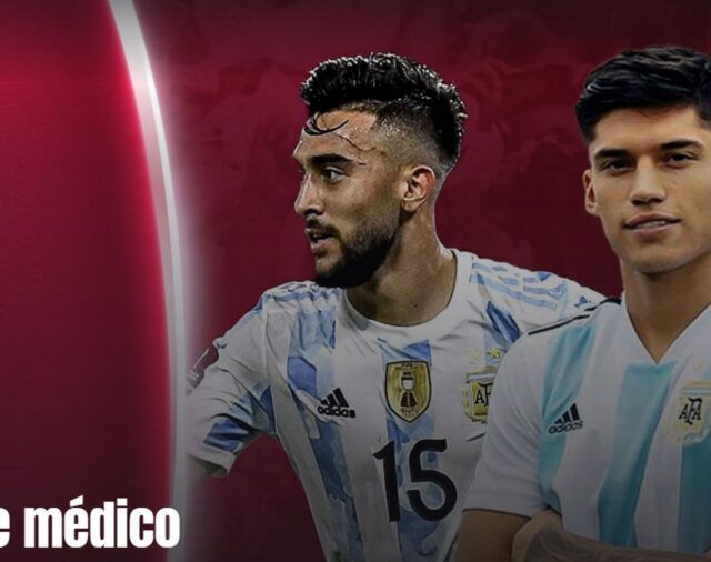 Parte médico: las lesiones que dejaron afuera del Mundial a Nicolás González y Joaquín Correa