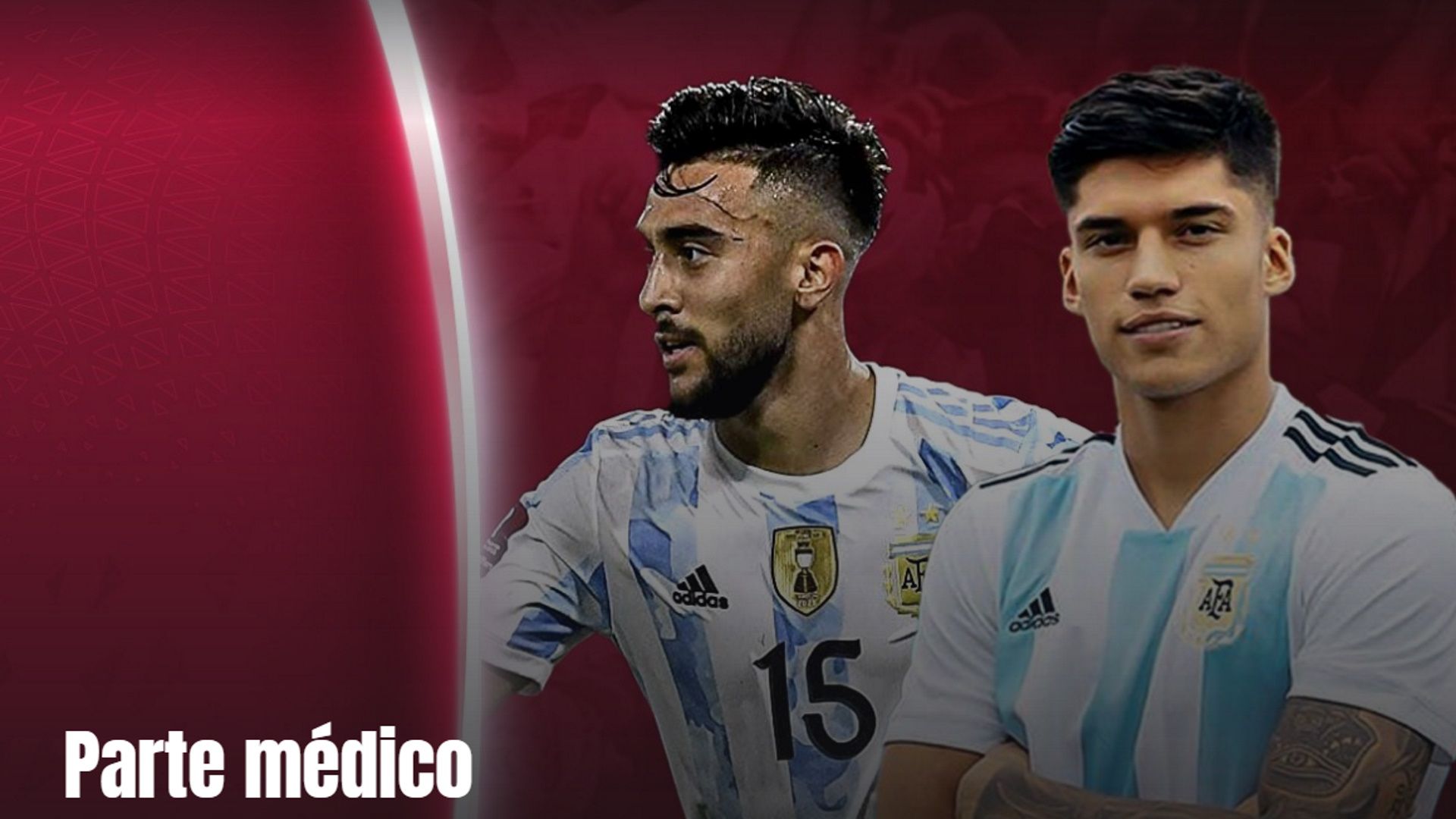 parte médico nico gonzález y joaquín correa