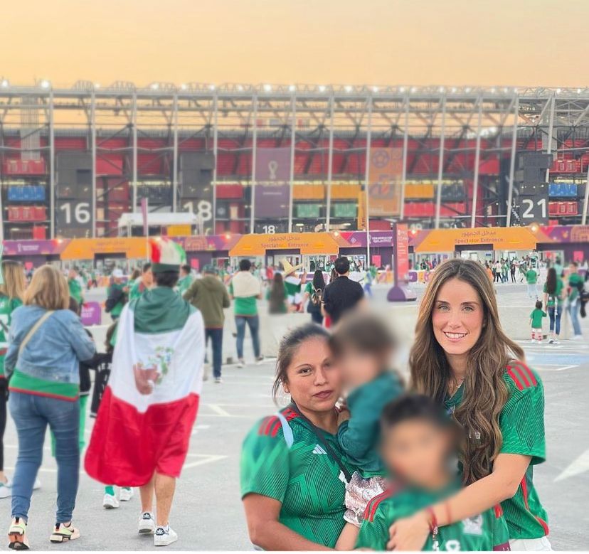 Familia de Andrés Guardado en Qatar