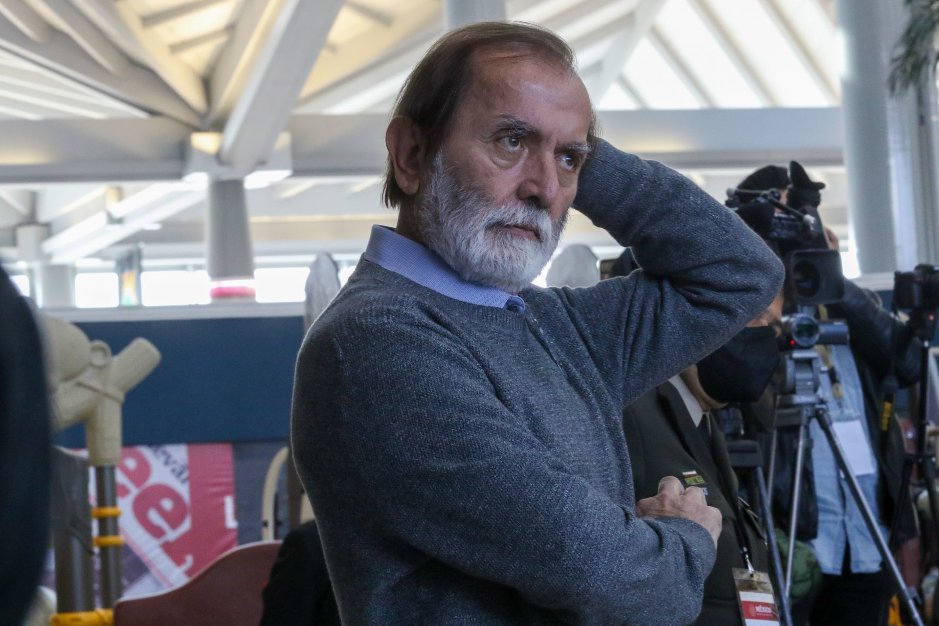 El periodista criticó las acciones del INE por ir contra los derechos de libertad de expresión (MOISÉS PABLO/CUARTOSCURO.COM)