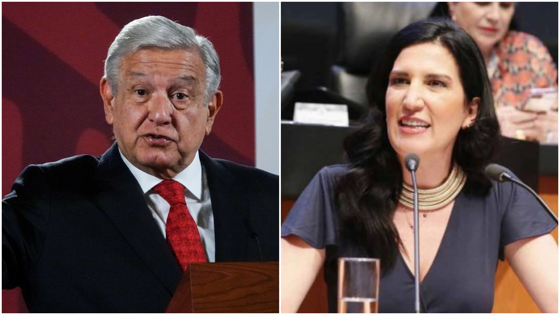 Kenia López Rabadán arremetió contra López Obrador (Foto: CUARSTOSCURO/Senado PAN)