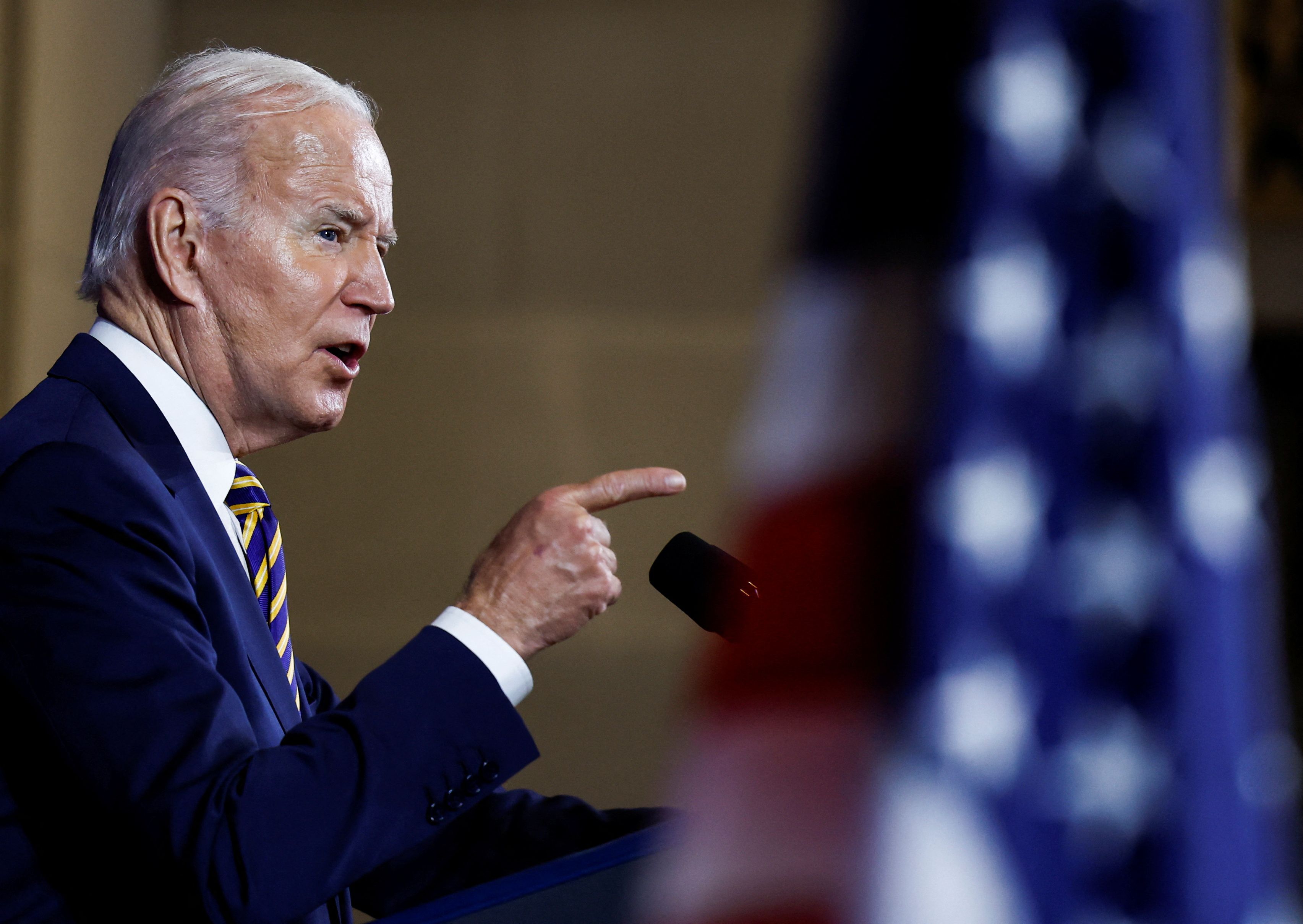 Joe Biden pidió por la liberación de estos presos que "ejercieron con valentía sus libertades fundamentales" (REUTERS)