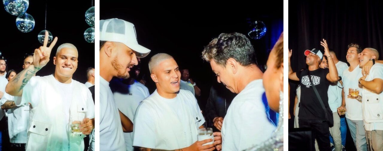 Marcelo Gallardo estuvo de fiesta en Medellín y compartió tragos con Juanfer Quintero