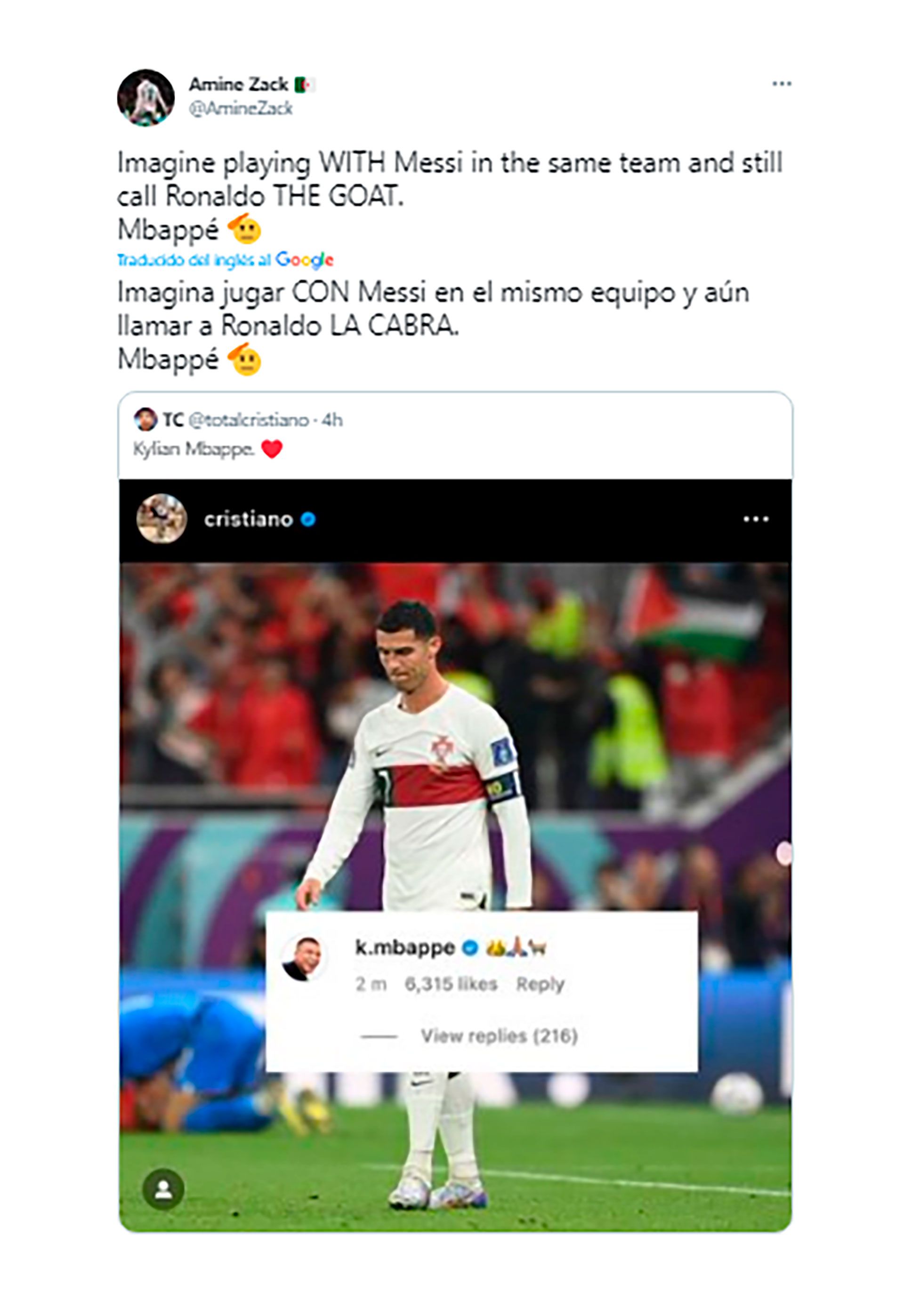 Messi Cristiano Mbappé