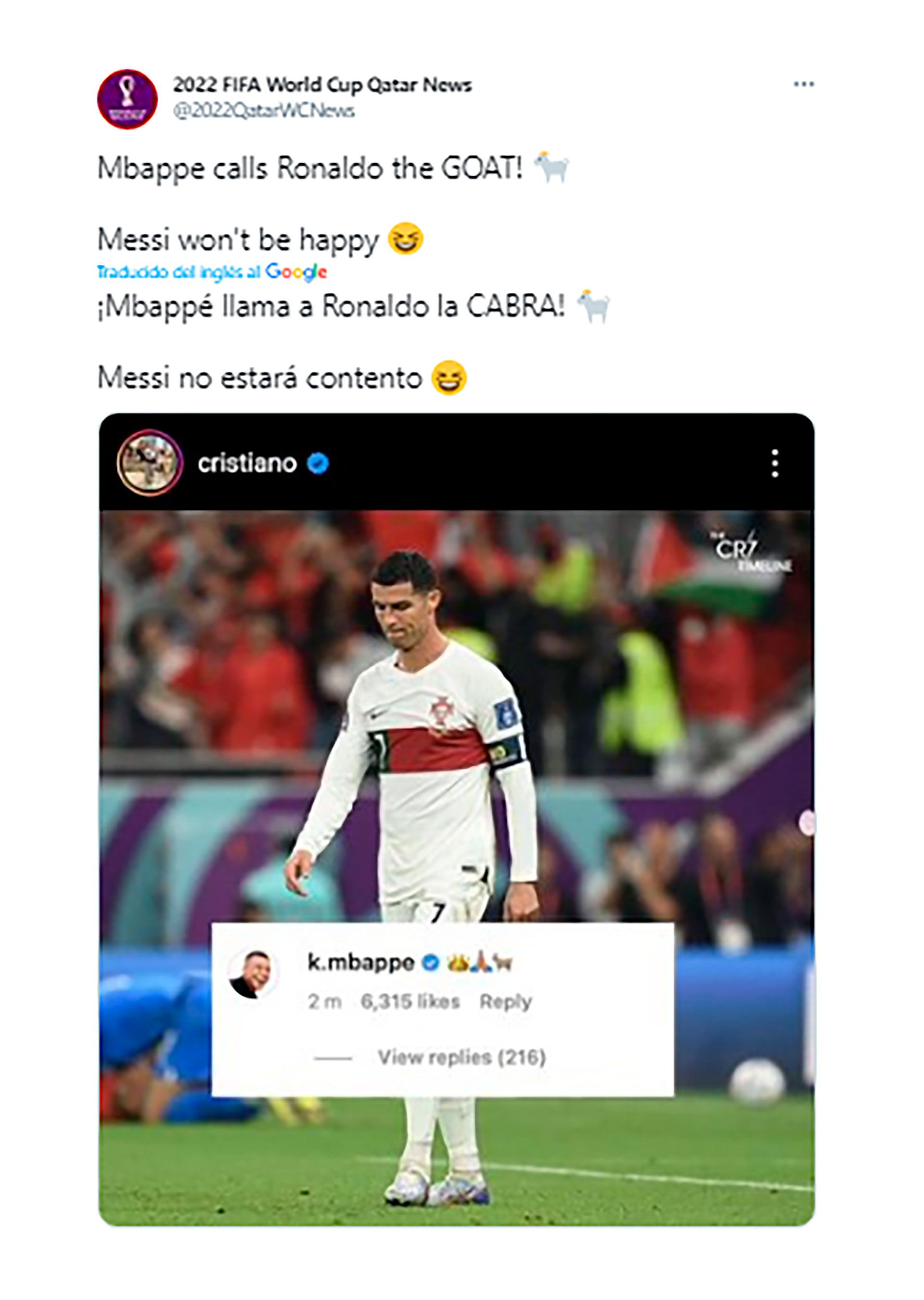 Messi Cristiano Mbappé