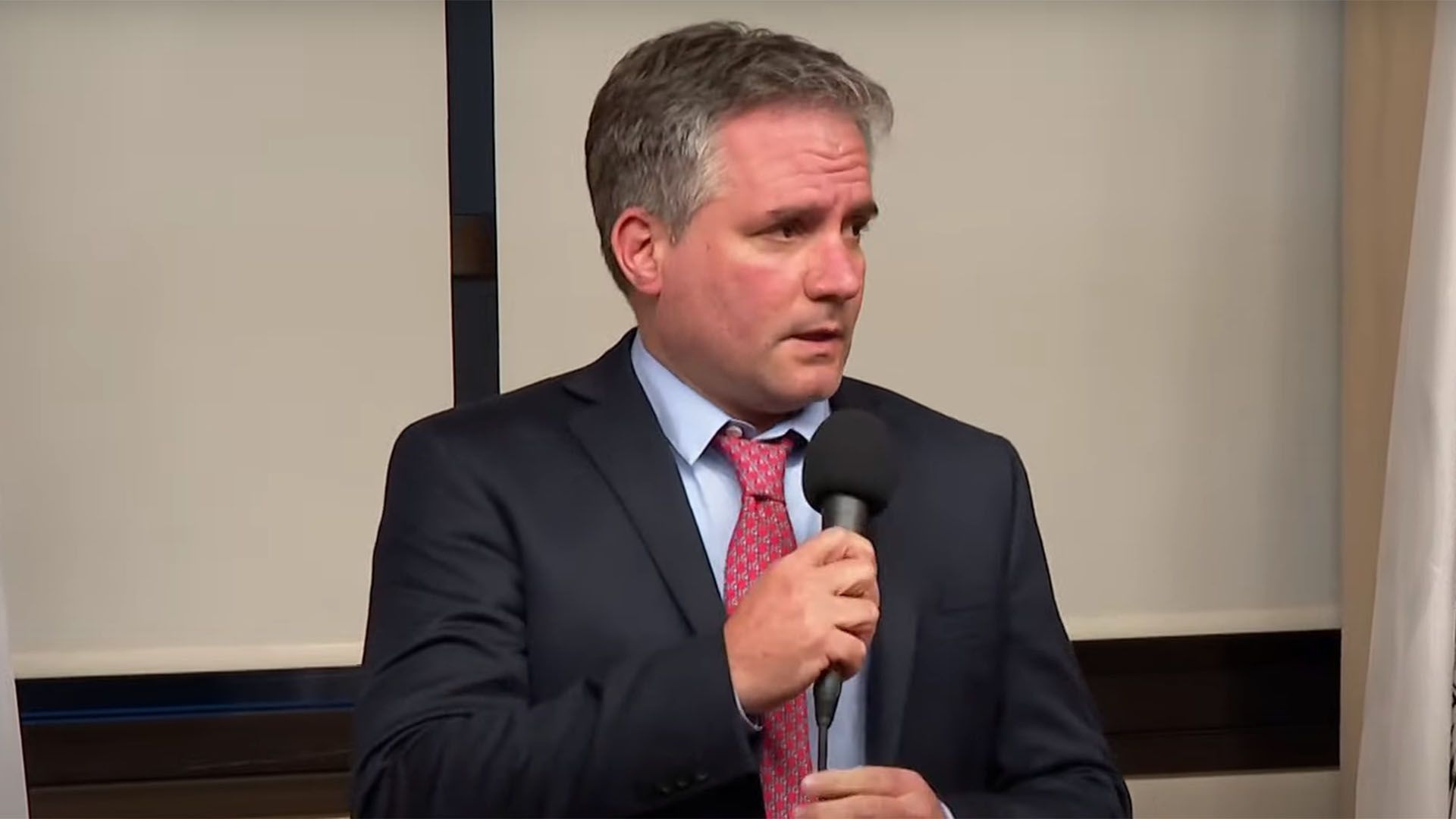 conferencia de Marcelo D'Alessandro, ministro de Seguridad de CABA