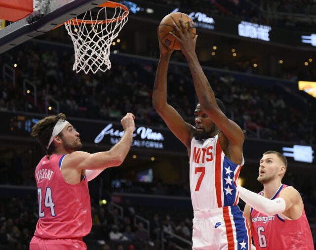 Unos descansados Nets superan a los Wizards