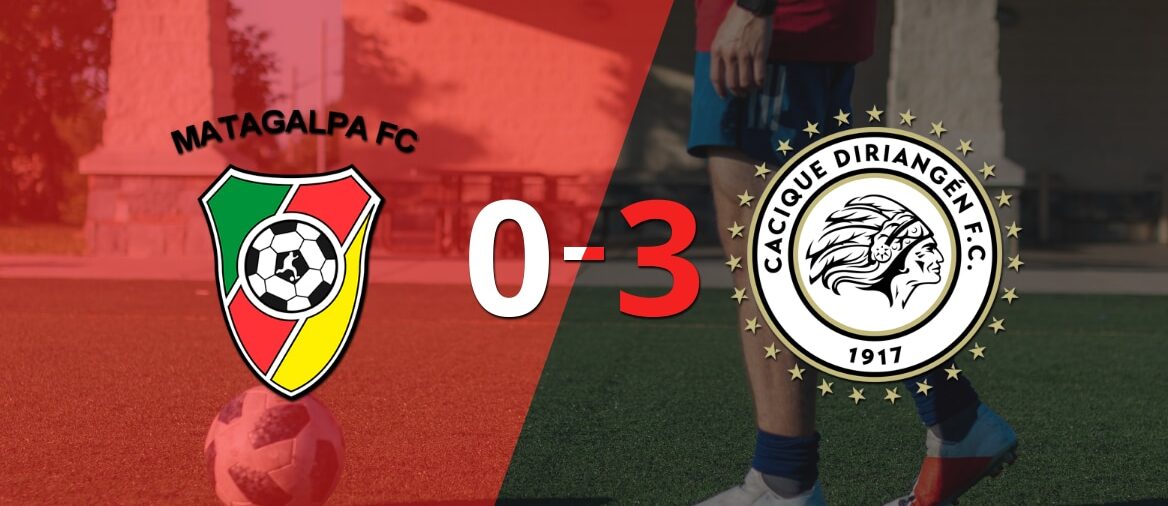 Paliza de Diriangén en su visita a Matagalpa FC