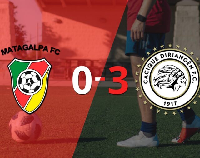 Paliza de Diriangén en su visita a Matagalpa FC