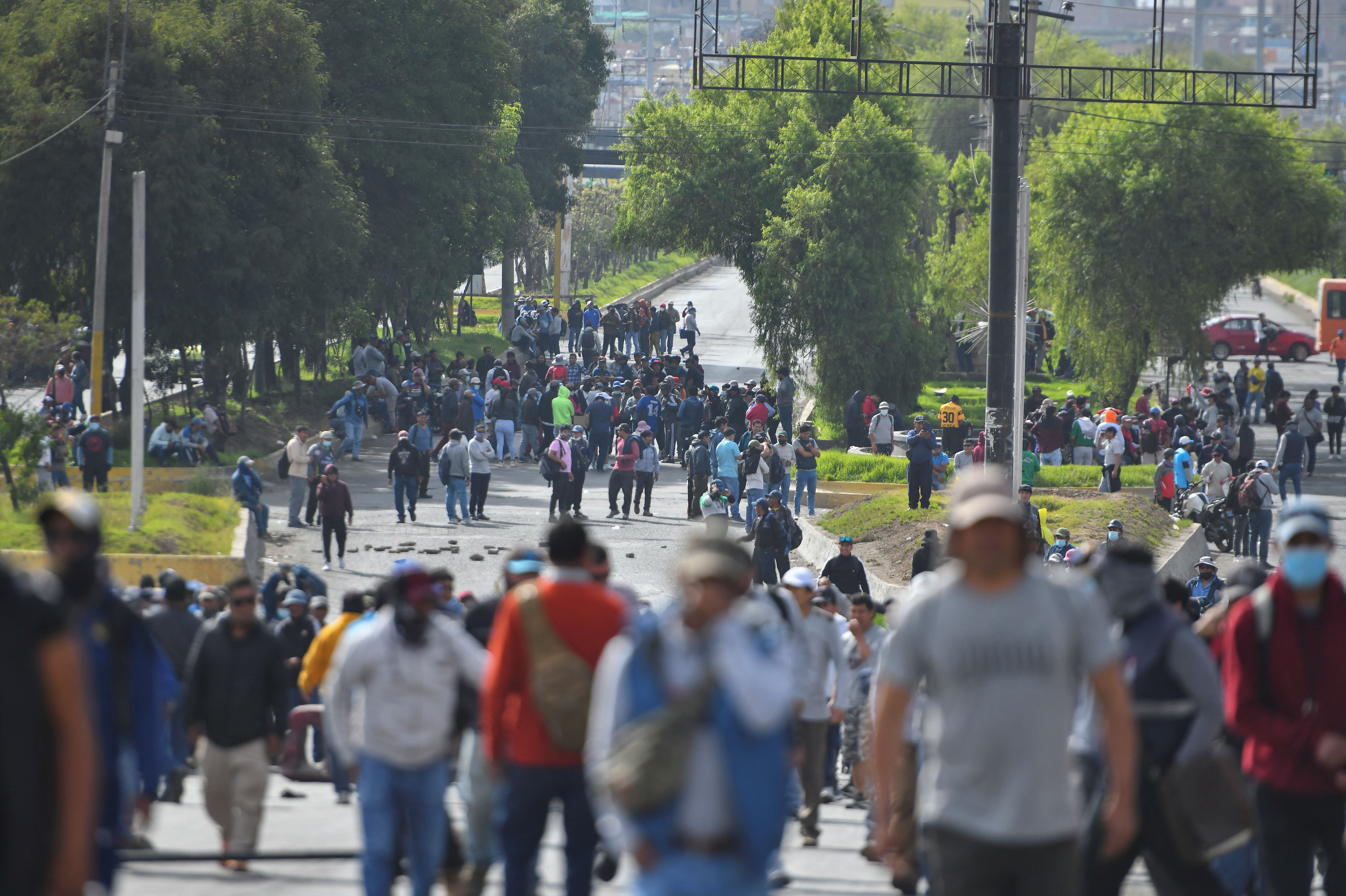 Protestas en Perú