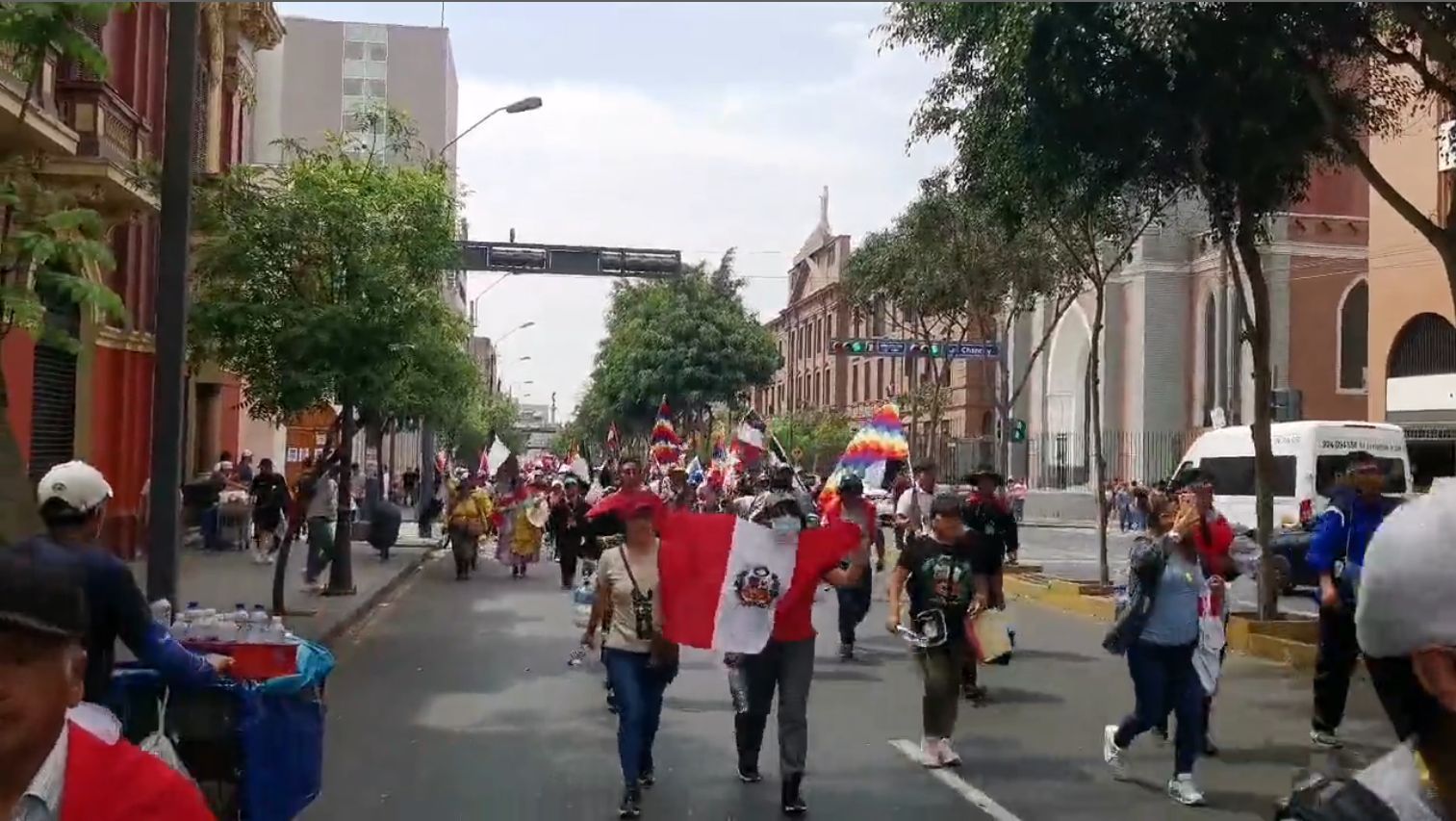 Protestas en Perú