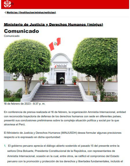 Comunicado