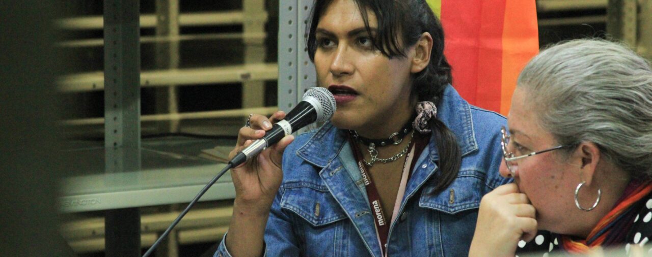 María Clemente salió en defensa de la comunidad LGBT+ que fue agredida en el Congreso de la CDMX