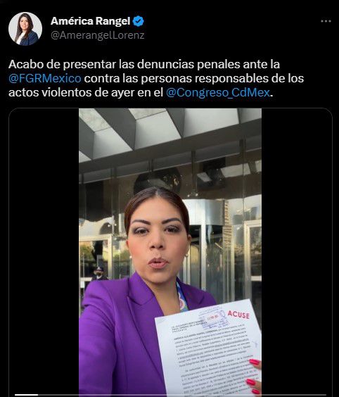 América Rangel Congreso CDMX FGR