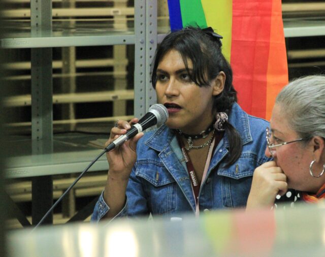 María Clemente salió en defensa de la comunidad LGBT+ que fue agredida en el Congreso de la CDMX
