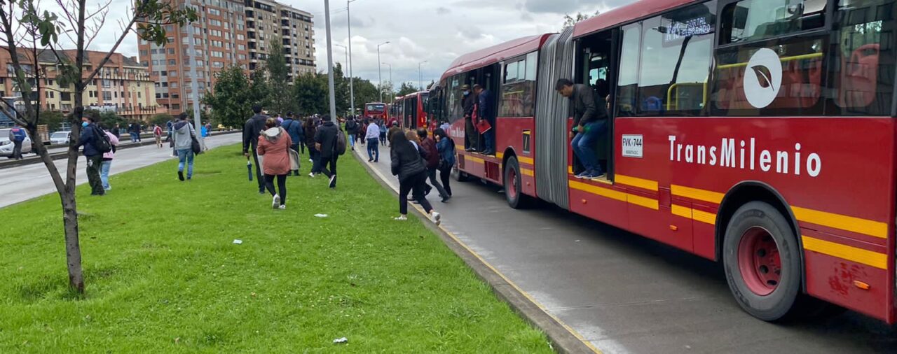 Movilidad y TransMilenio reportaron cuatro puntos de manifestaciones en Bogotá: conozca cuáles son