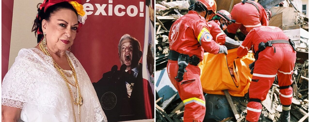 Tundieron a Isabel Arvide por no estar enterada de la llegada de rescatistas mexicanos a Turquía