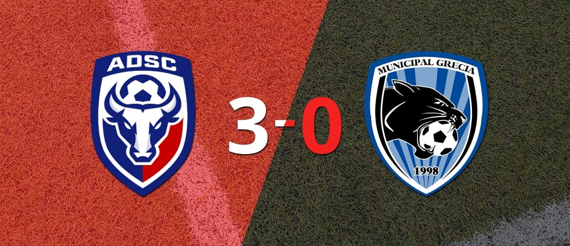 AD San Carlos le pasó por encima 3-0 a Municipal Grecia