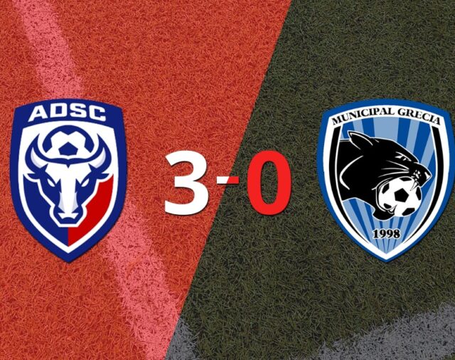 AD San Carlos le pasó por encima 3-0 a Municipal Grecia