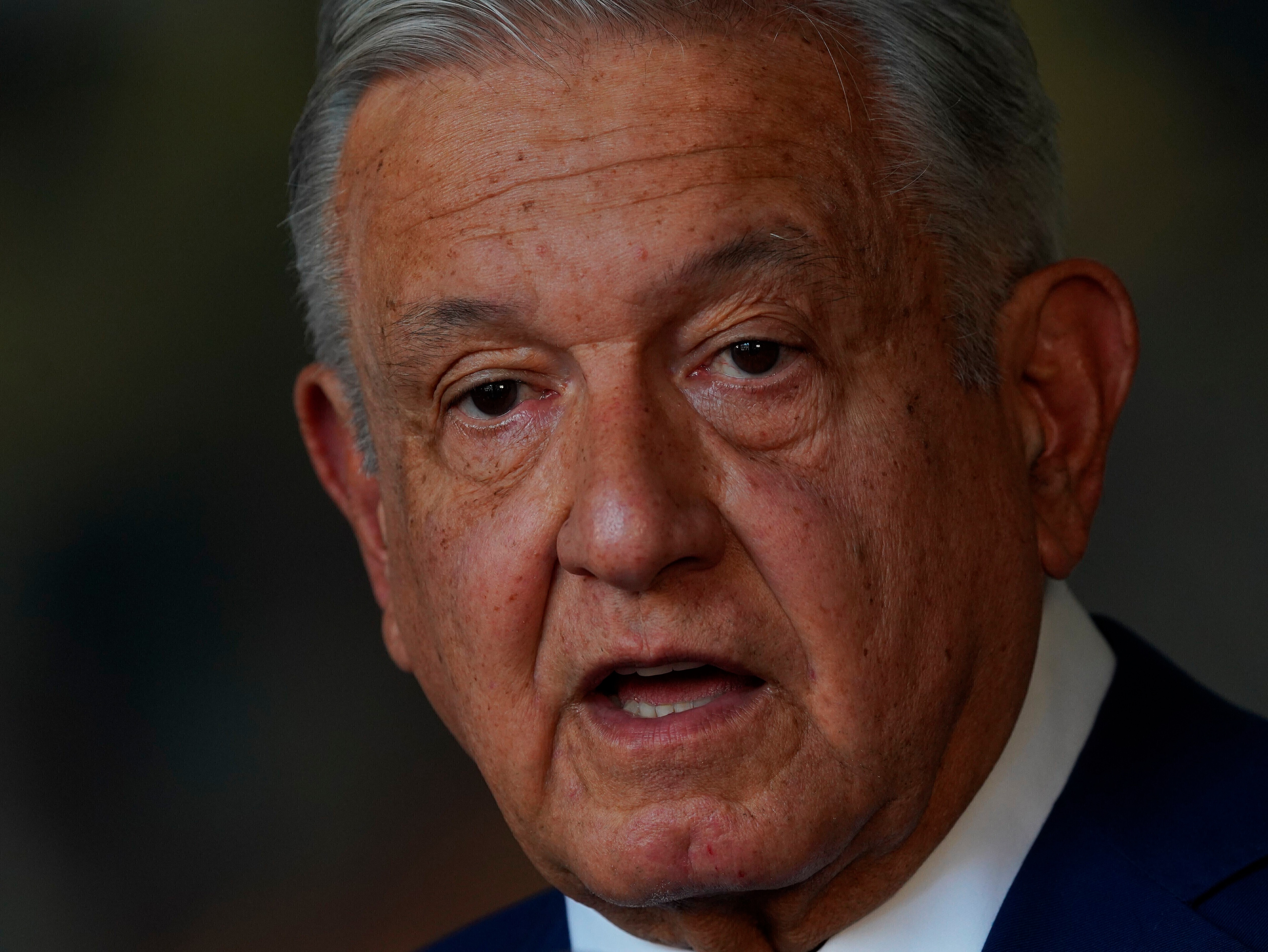López Obrador abordó el combate al narcotráfico en México. (AP Foto/Marco Ugarte, Archivo)