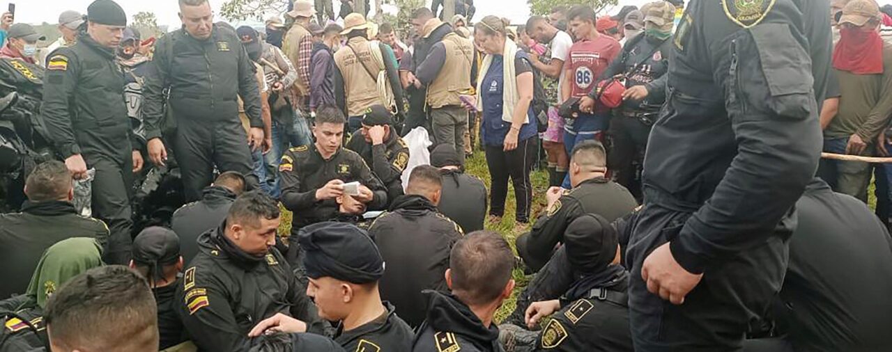 Asonada en el Caguán: “Liberación inmediata de los miembros de la Policía Nacional”, pidió el ministro del Interior, Alfonso Prada
