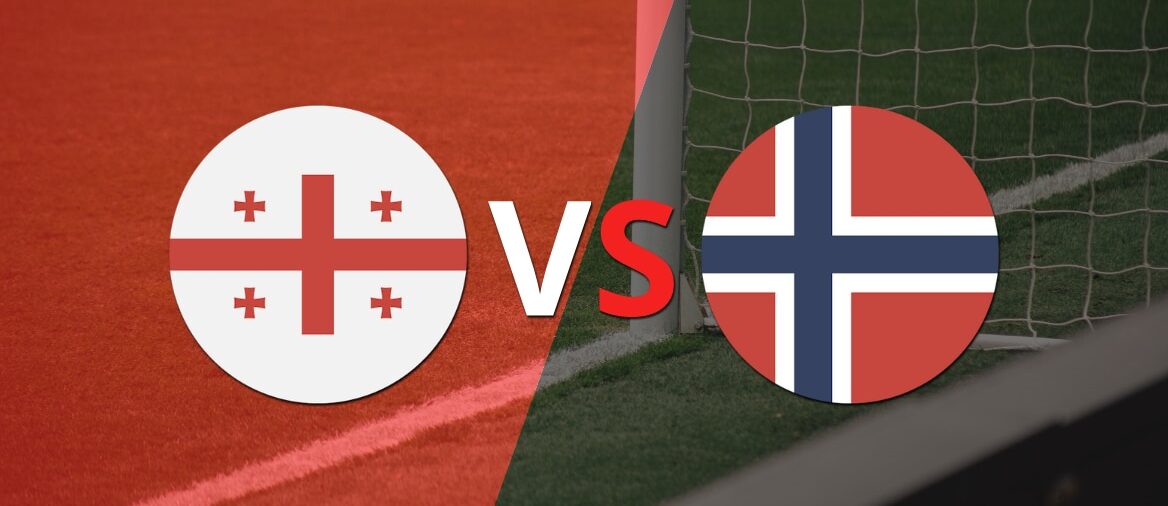 Georgia pudo empatar el partido frente a Noruega