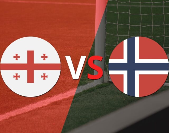 Georgia pudo empatar el partido frente a Noruega