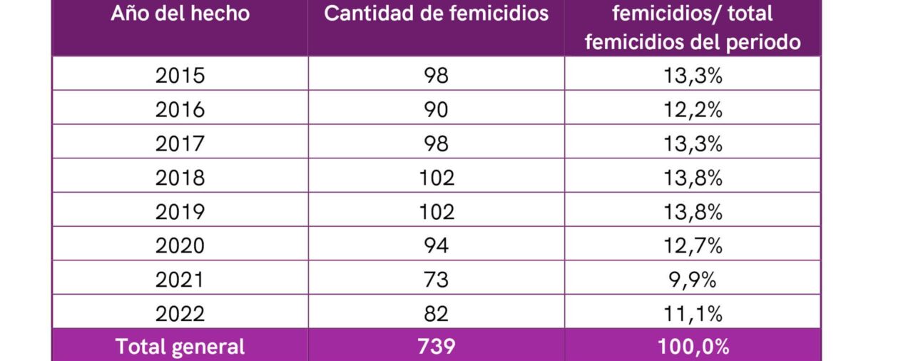 Los nuevos números de la violencia de género y los femicidios en la provincia de Buenos Aires