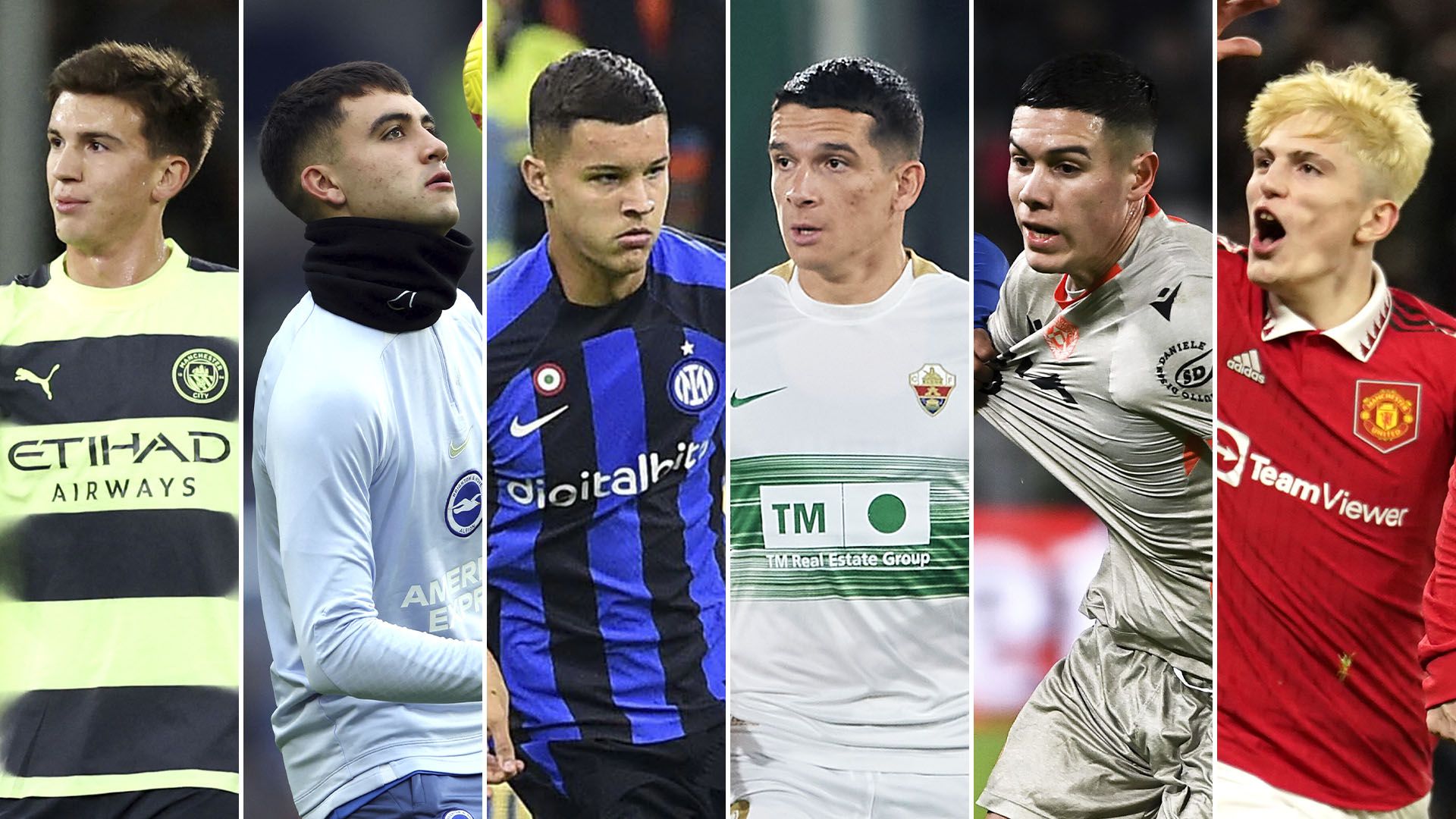 Maximo Perrone Buonanotte Valentin Carboni Lautaro Blanco Nehuen Perez Garnacho portada nueva