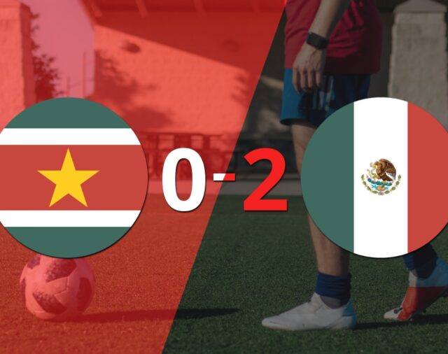 México pasó a Liga A - Semifinales con una victoria ante Surinam