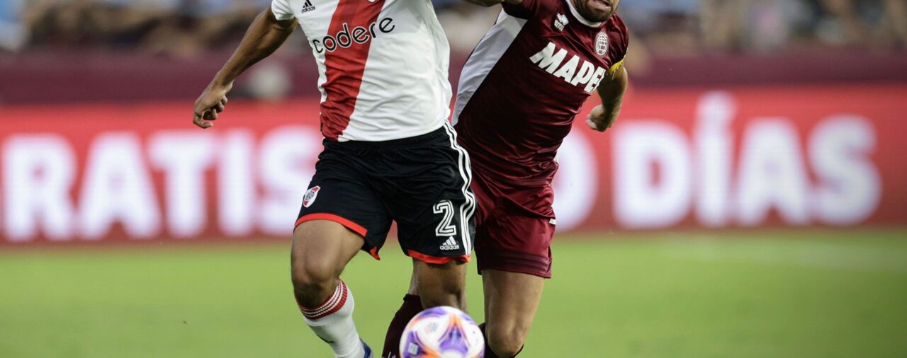 River Plate vence 1-0 a Lanús en un duelo clave por el liderazgo de la Liga Profesional