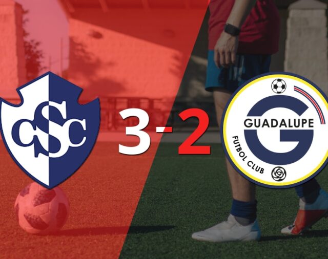 Vibrante 3-2 en el triunfo de Cartaginés sobre Guadalupe FC
