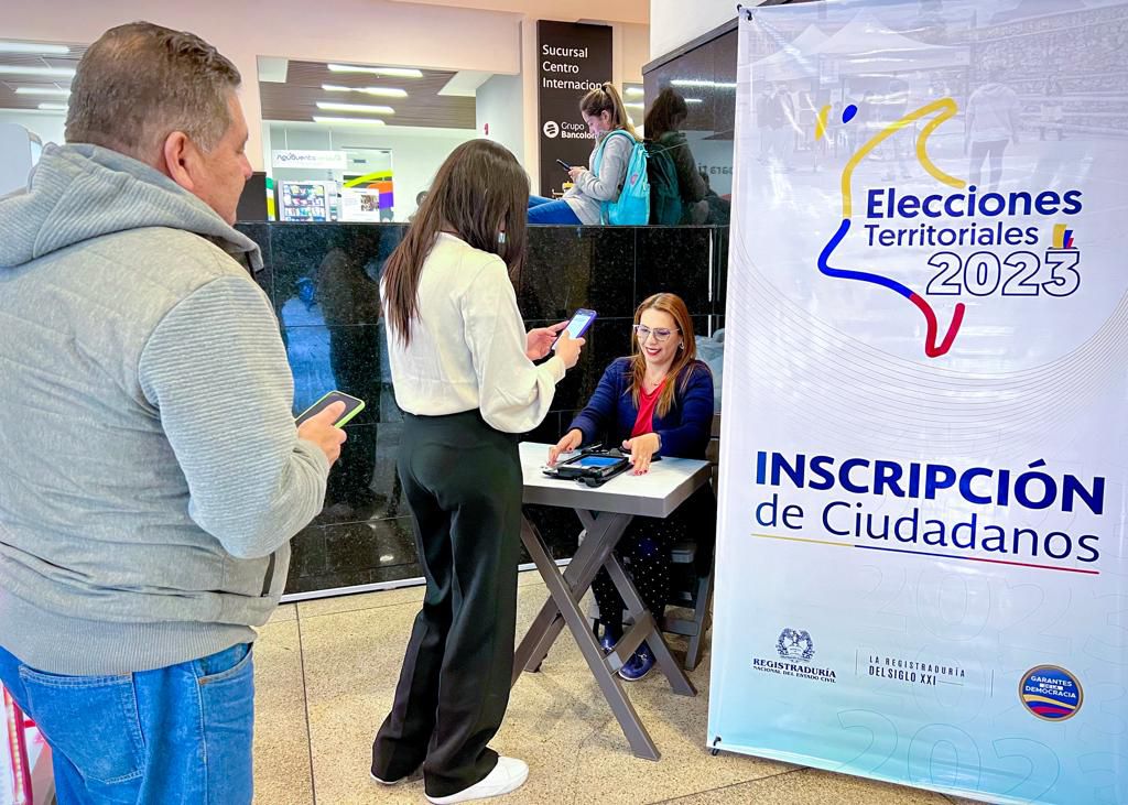 Registraduría habilitó puntos móviles para las elecciones territoriales 2023-Colombia