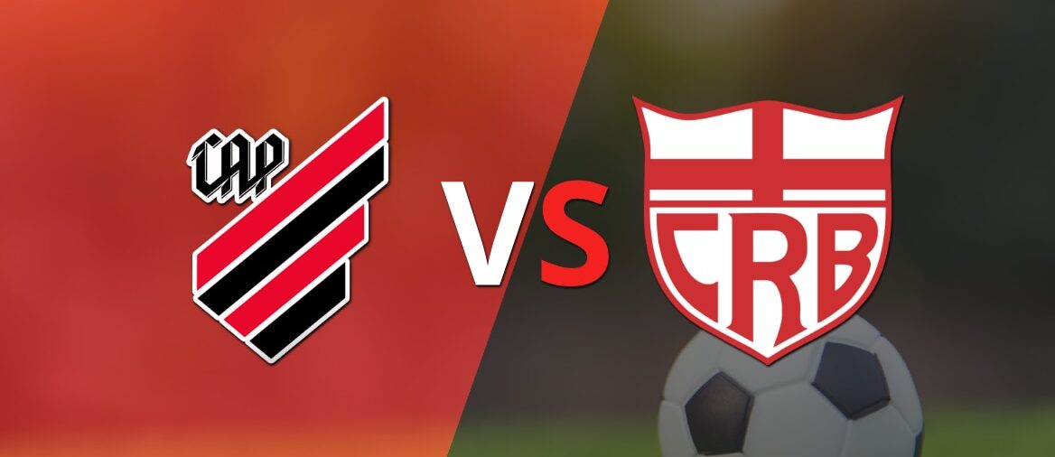 Con dos goles al hilo Athletico Paranaense gana a CRB