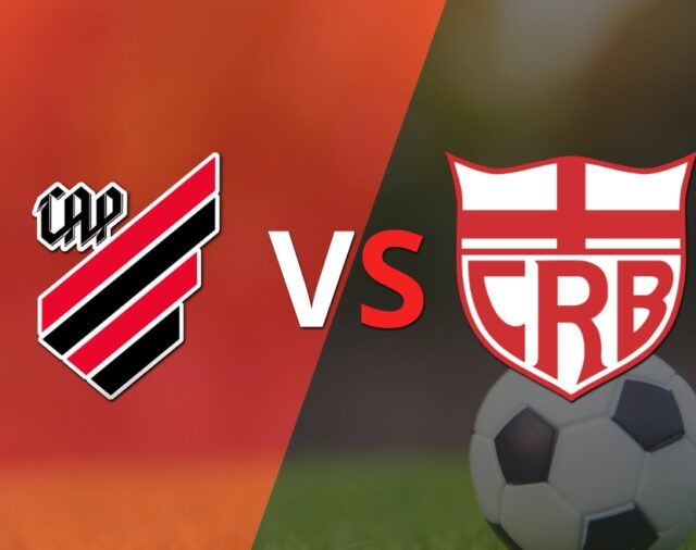 Con dos goles al hilo Athletico Paranaense gana a CRB