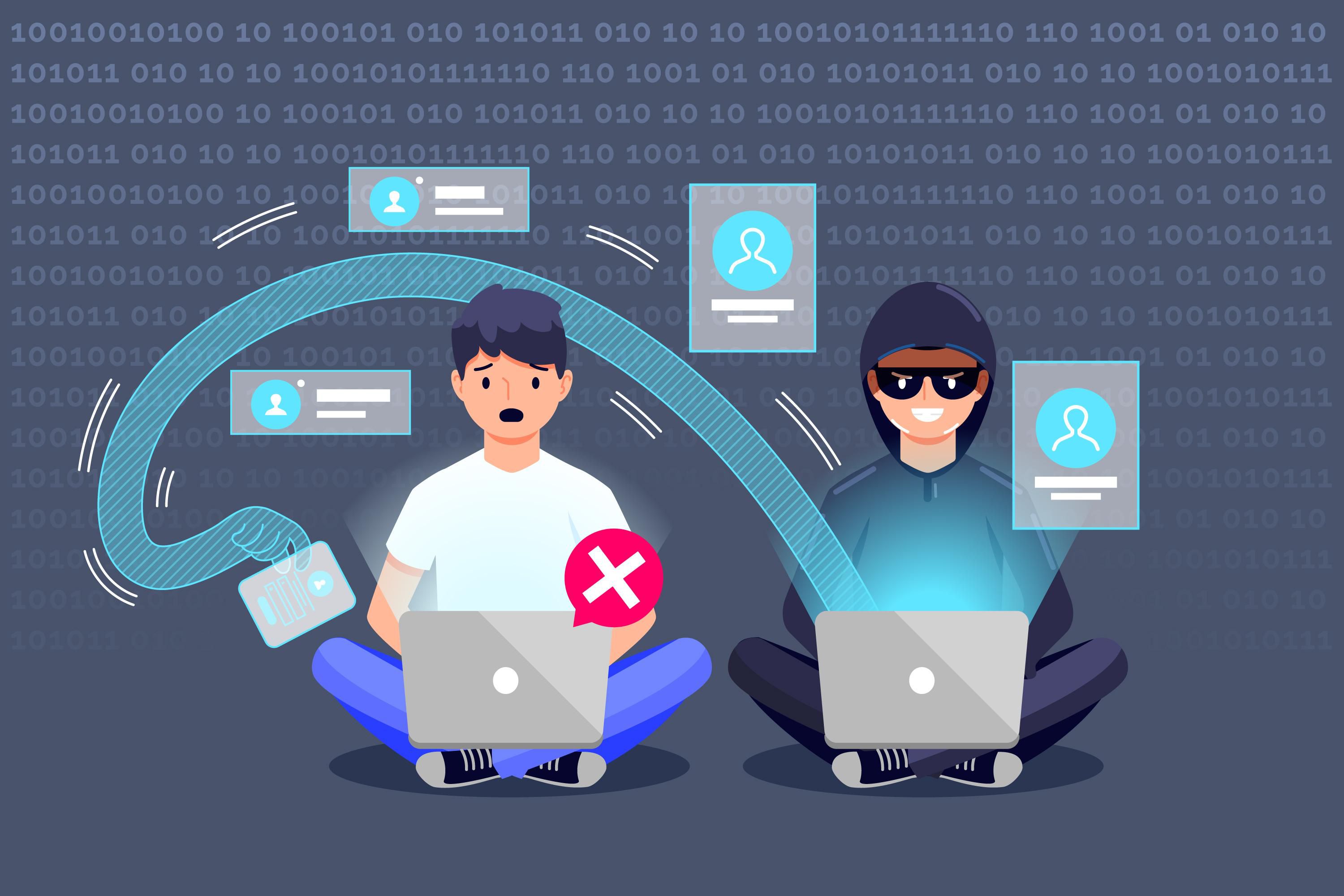 Delincuentes usan nombre de la Registraduría para robar datos personales de los usuarios. (Freepik)